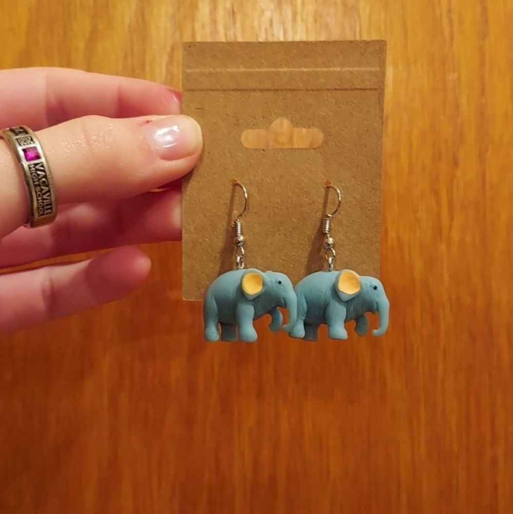 Elephant earrings